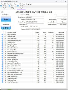 HDD 5TB Seagate BarraCuda 2.5' - 3