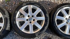 Originál VW disky 17’’ NEXEN zimné 205/50 8mm dezén - 3