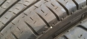 Predám 4ks jazdené letné 225/65r16C Michelin na dodávku - 3