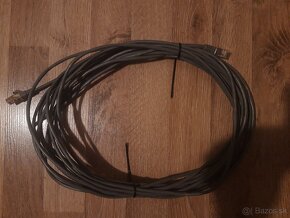 LAN kabel 8m sietovy kabel - pozlatene konektory - 3