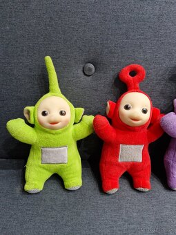 PAT a MAT 40 cm a Teletubbies plysove postavicky - 3