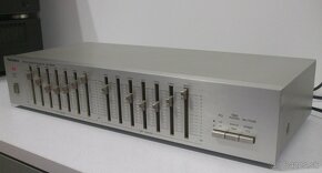 TECHNICS equalizer SH-8025 strieborny, vyroba Japan - 3