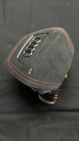 Airbag koža/alcantara AUDI S3 RS3 RS4 RS5 RS6 RS7 RSQ8 SQ5 - 3