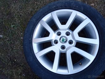 Predám 17"5x112 ET 45 Škoda Octavia, Scout,Karoq elektrony - 3