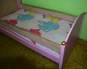 detská postel z masívu - pre dievča - 3