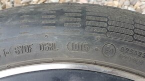 Elektróny dezent 5x100 + pneu 205/55R16 - 3ks - 3