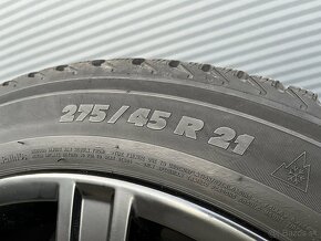 Range Rover Sport disky R21 + zimné pneu Michelin 275/45 r21 - 3