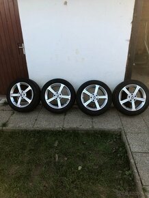 zimné komplet pneu na diskoch Mercedes 205/55 R17 - 3