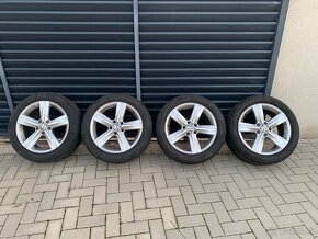 5x112 orginal VW letne pneu 215/55r17 - 3