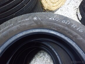 Predám sadu zimných pneu 205/60r16 - 3