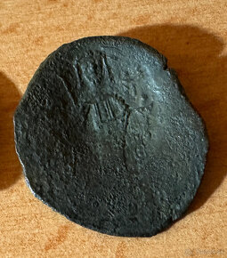 Velký folis, miskovita minca - byzantská riše, 1143-1261 AD - 3