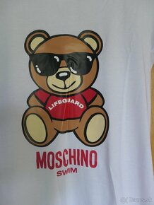 MOSCHINO SWIM nove original krasne trickove saty vel. L - 3