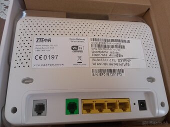 WiFi router ZTE H201L - 3