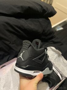 Air Jordan 4 Retro Black Canvas EU44 - 3