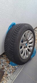 BMW alu disky 5x112 205/55 r16 zimné. - 3