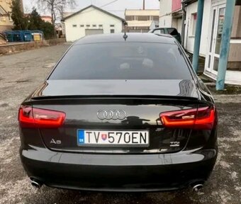 AUDI A6 C7 C7.5 4G spoiler kridlo lipko na kufor - 3