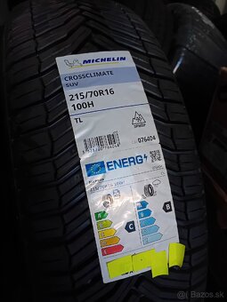 2x nové celoročné pneu 215/70R16 Michelin - 3