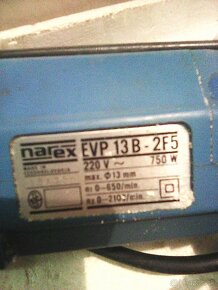 Narex EVP 13 B 2F5. - 3