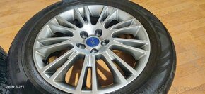 Predám krásnu alu. sadu Ford Kuga R17, TPMS, pneu - 3