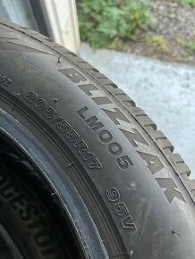 205/55 R17 Zimne Bridgestone top sta - 3