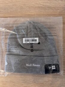 Supreme Grey Box Logo Beanie - 3