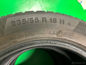 3 zimné pneumatiky Continental 235/55R18 H - 3