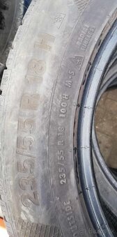 Pneumatiky zimné 4ks - CONTINENTAL 235/55/R18 - 3