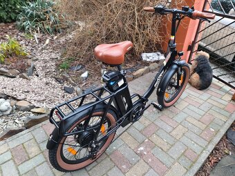 Mestský skladací ebike Onesport 20x3.0",350W,17Ah,25km/h,28 - 3