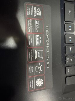 Herny ACER Predator Helios 300 gtx 1060 6gb i7 - 3