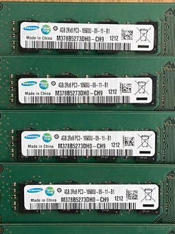 Predám rôzne pamäťové moduly 4GB DDR3 - 3