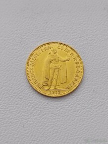 Mince zlate 10 a 20 koruny F.J. - 3