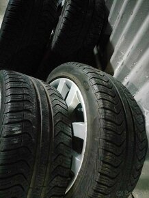 4ks alu disky orig. KIA 5X114,3 R17 PNEU 225/45 R17 6MM - 3