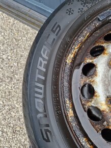 Pneu s plechovými diskami 195/65 R15 - 3