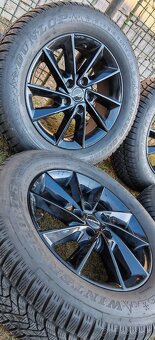 ALU Borbet 5x112 a zimné Dunlop 215/60 R16 - 3