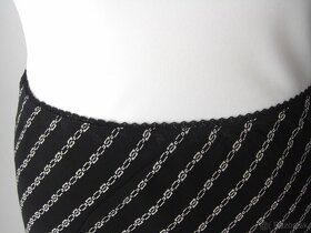 Dámska čierno-biela sukňa - 3