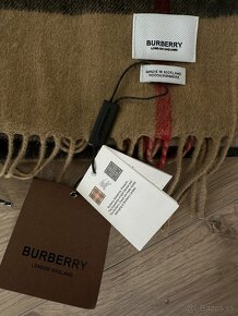 Burberry Check Cashmere Scarf Šál - 3