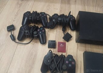 Predám - 2x playstation 2 PS2 Slim  a fat - 3