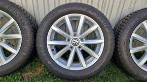 Zimná sada originál VW Golf 7, 5x112 R16 + pneu 205/55 R16 - 3