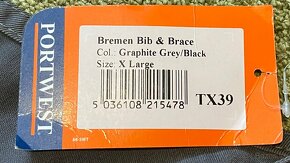 Pracovne monterky PORTWEST TX39 Texo 300 trákové vel. 56 - 3