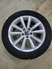 Predám originál zimné komplety VW Passat 215/55 R17 - 3