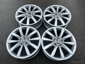 ORIGINAL VW GOLF/TOURAN DISKY 5x112 R17 TOP - 3