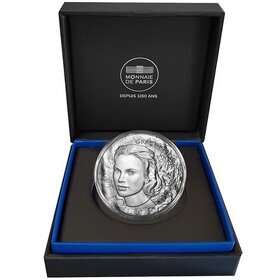 STŘÍBRNÁ MINCE 10 EURO GRACE KELLY, 2022, PROOF - 3