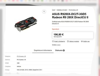 Asus AMD RADEON R9 280X - 3