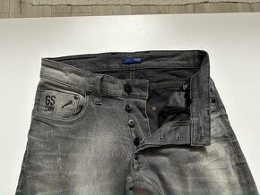 Pánske,kvalitné džínsy G STAR RAW - veľkosť 31/32 - 3