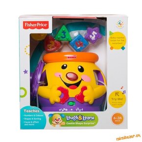 Fisher Price Anglicky Hovoriaci Hrniec 6-36m Vkladacka4tvary - 3