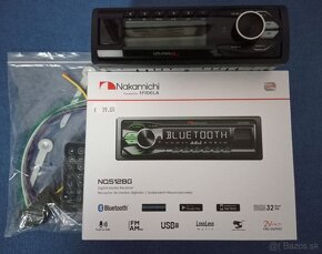 Predám nové autorádio Nakamichi NQ512BG - 3