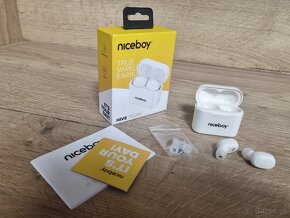 Bluetooth sluchadla NICEBOY HIVE PODSIE 2021 POLAR WHITE - 3