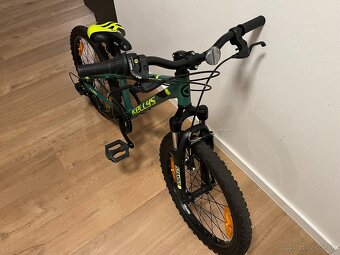 Detský bicykel Kellys LUMI 50 GREEN 20" - 3