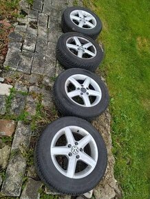 Originálne ALU disky VW 5x112 r15 195/65 r15 - 3