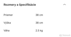 Kvetináč z umelého ratanu okrúhly 38 cm - 3